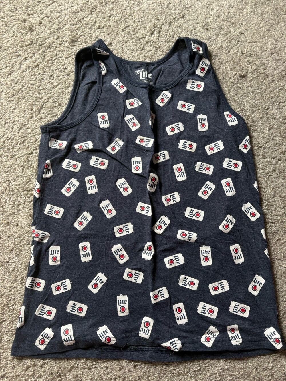 Miller Lite Women’s Sleeveless Top Size M